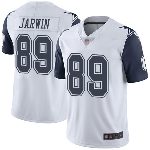 Men Dallas Cowboys Limited White Blake Jarwin 89 Rush Vapor Untouchable NFL Jersey